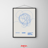 تابلو خط خطی