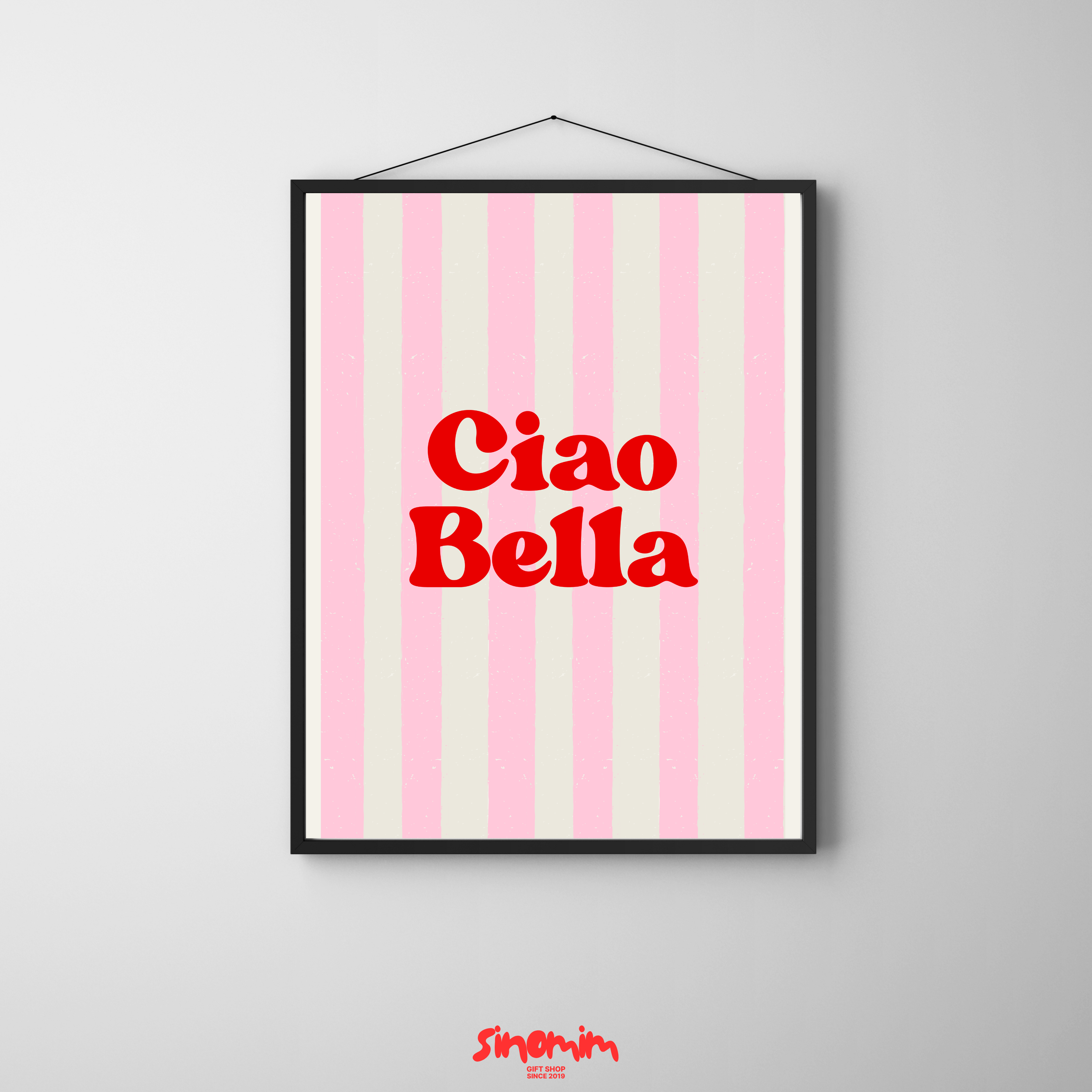 تابلو Ciao Bella
