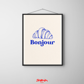 تابلو Bonjour