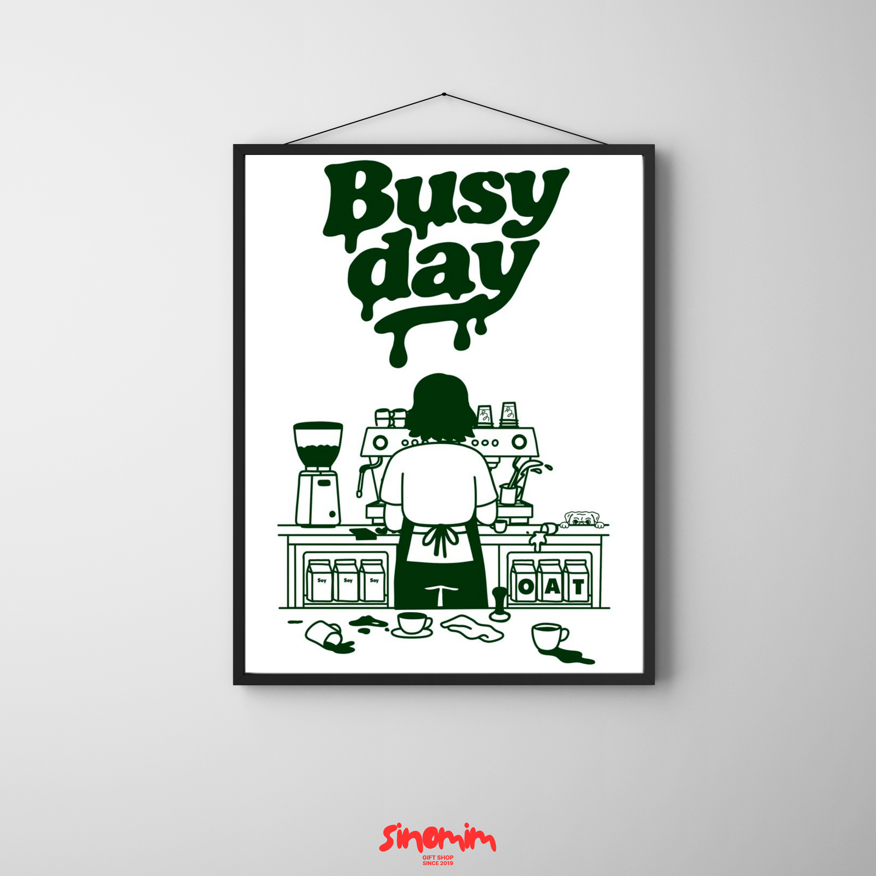 تابلو Busy Day
