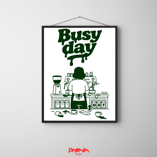 تابلو Busy Day