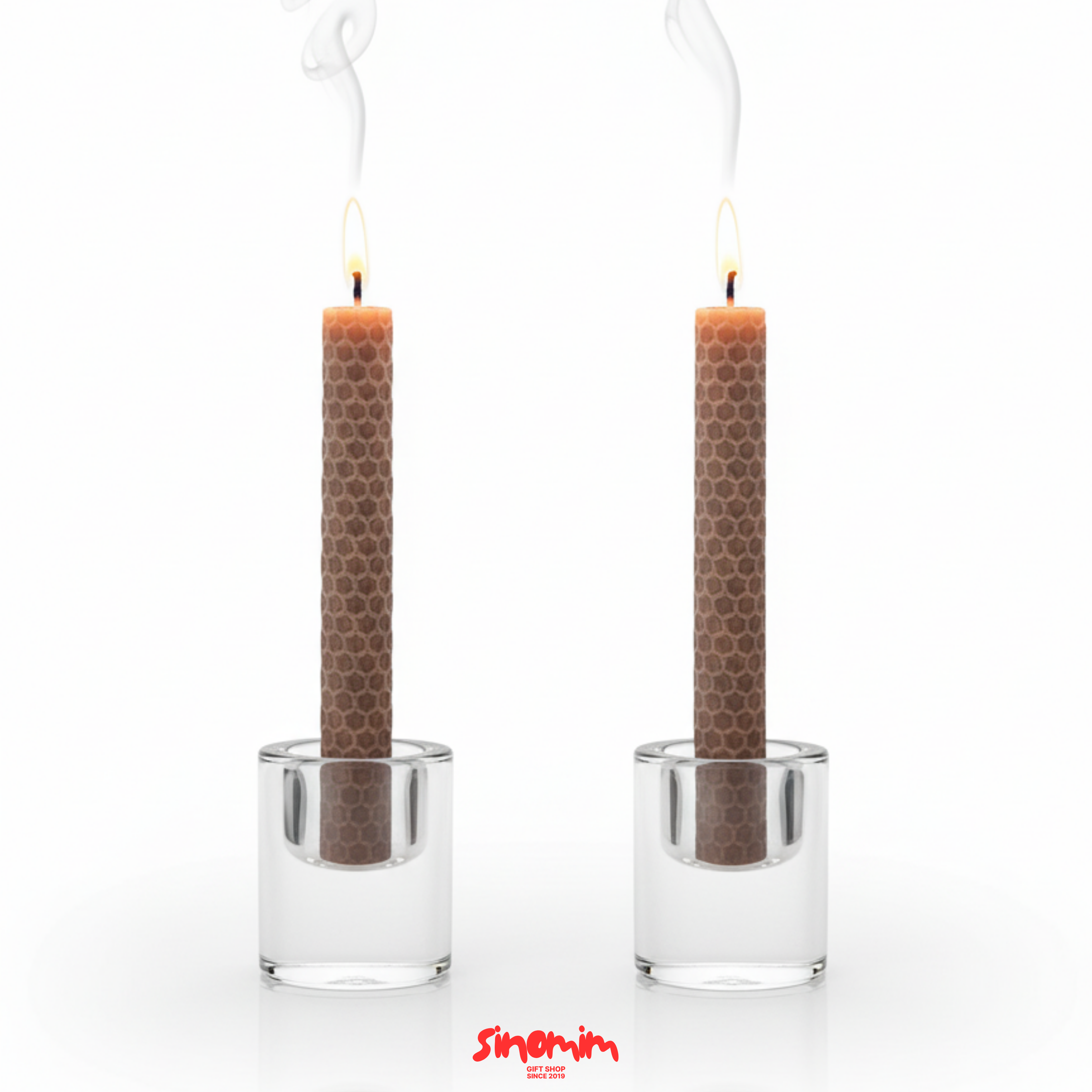 شمع دست‌ساز لونه زنبوری