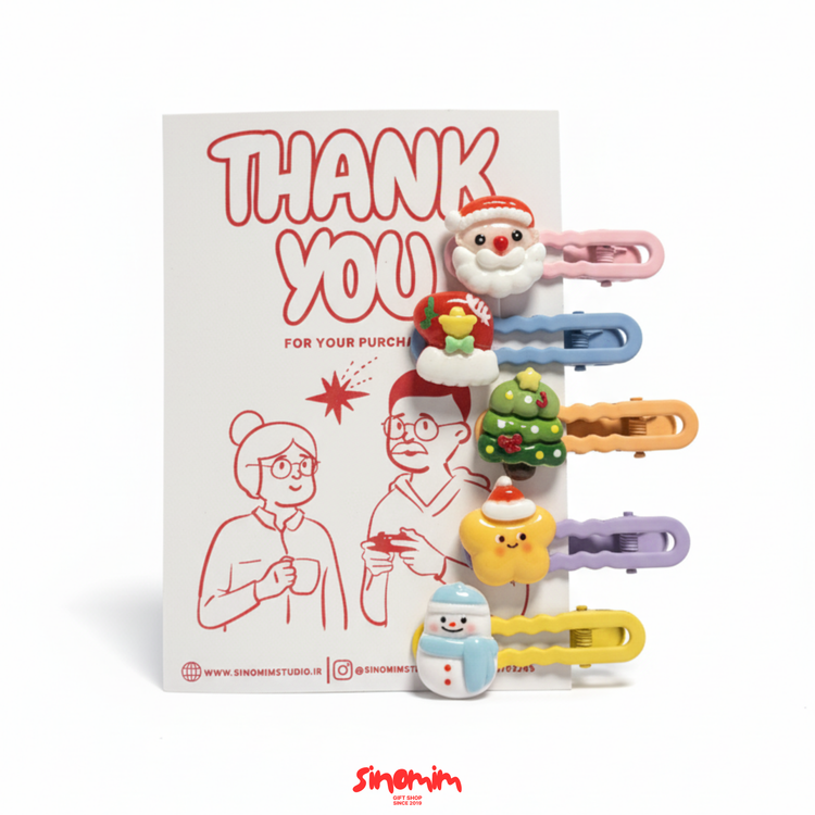 گیره مو کریسمسی