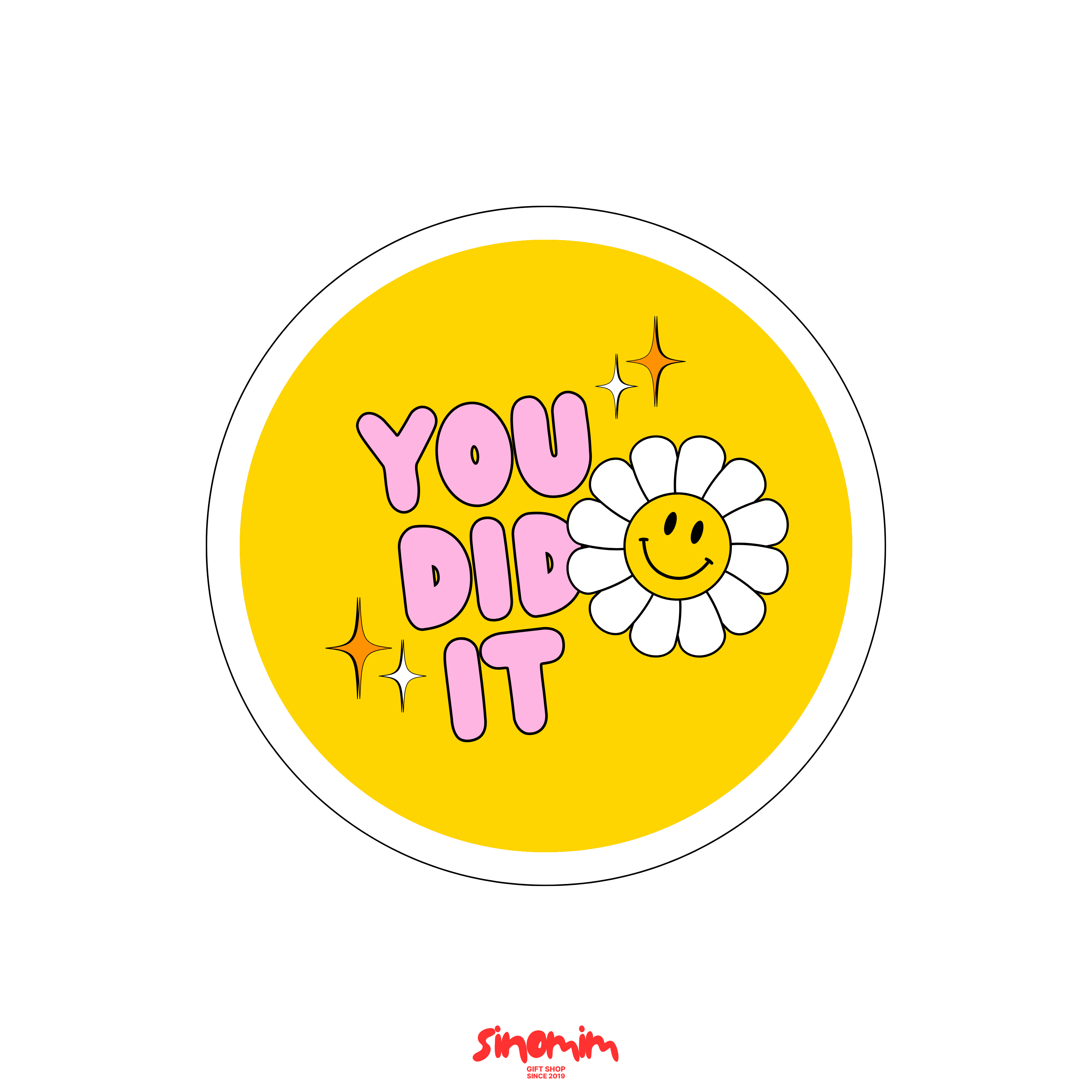 استیکر You Did It