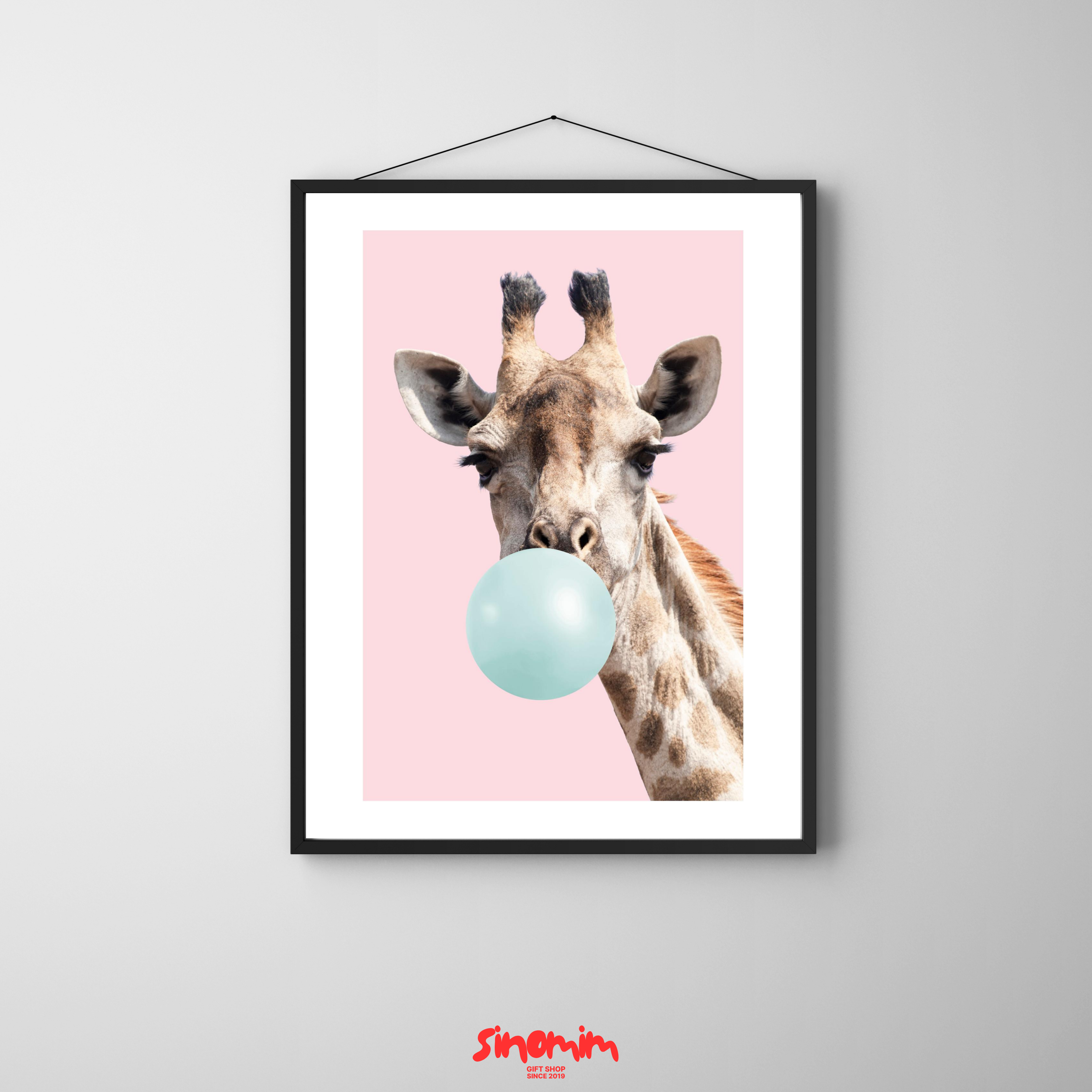 تابلو زرافه