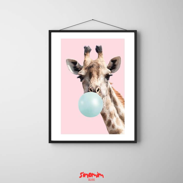 تابلو زرافه