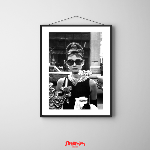 تابلو آدری هپبورن