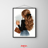 تابلو دخترونه