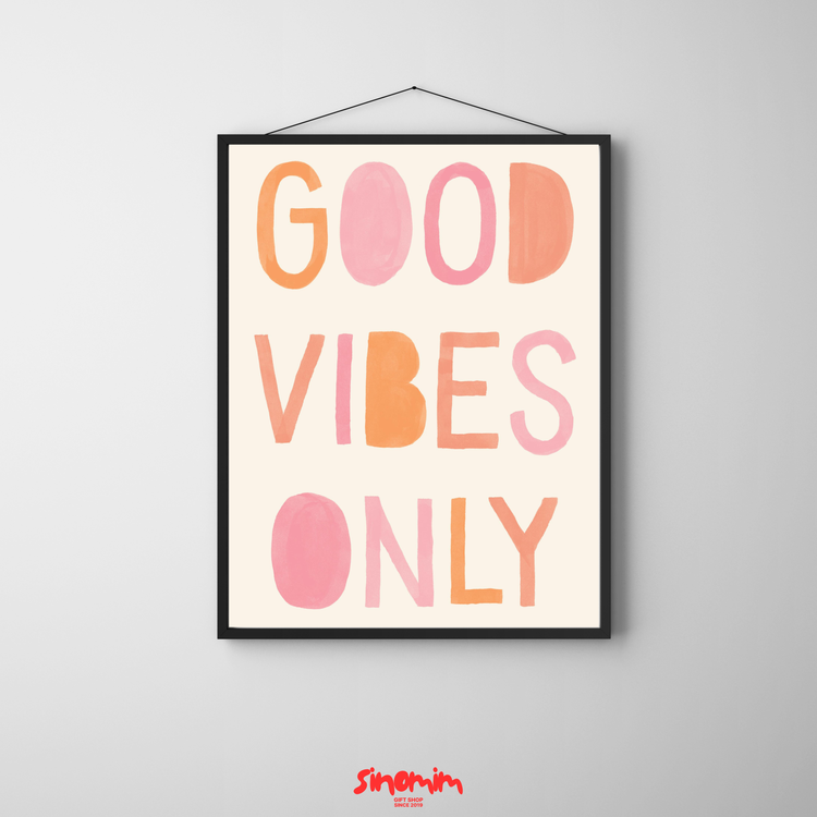 تابلو Good Vibes